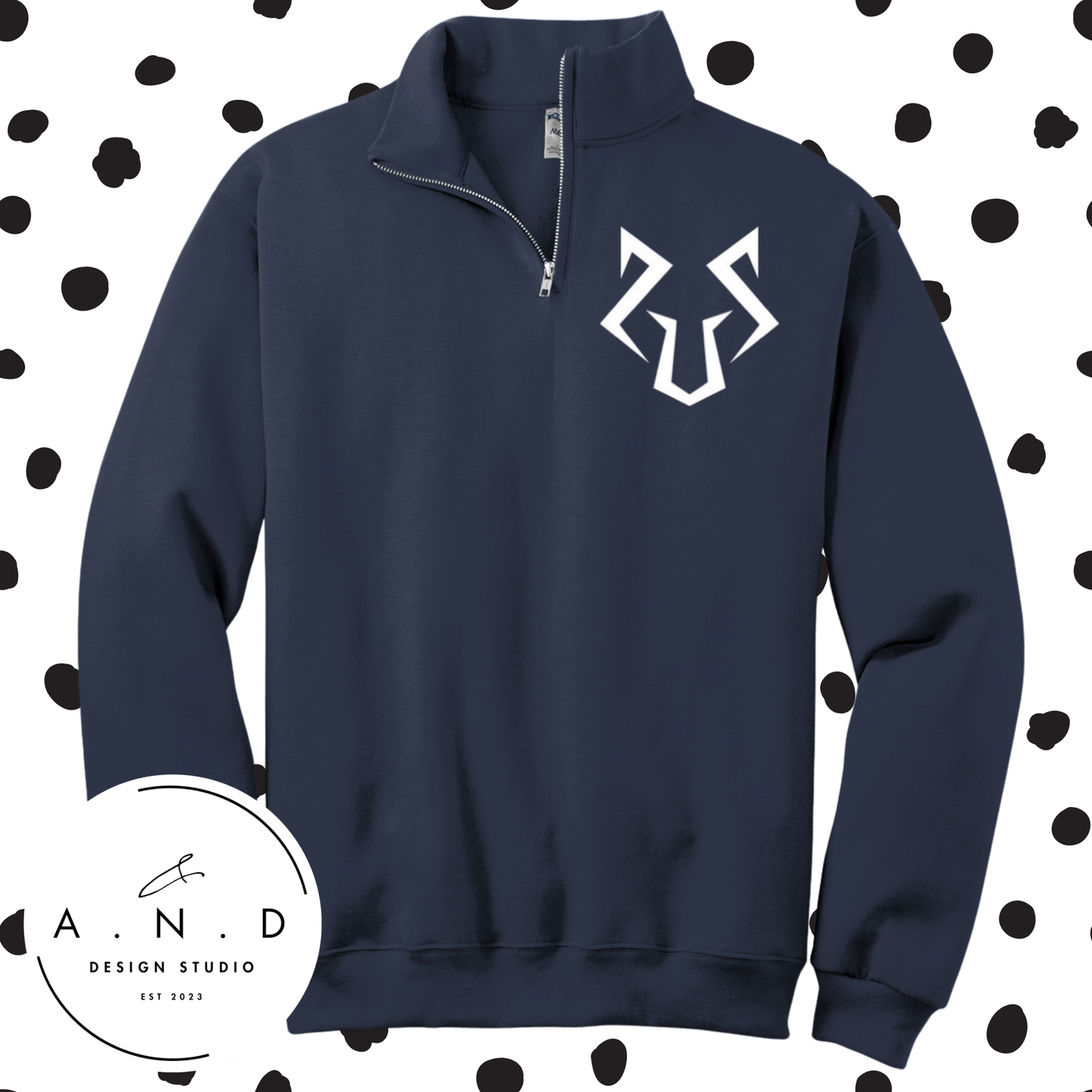 Wolfpack- Fleece Quarter Zip