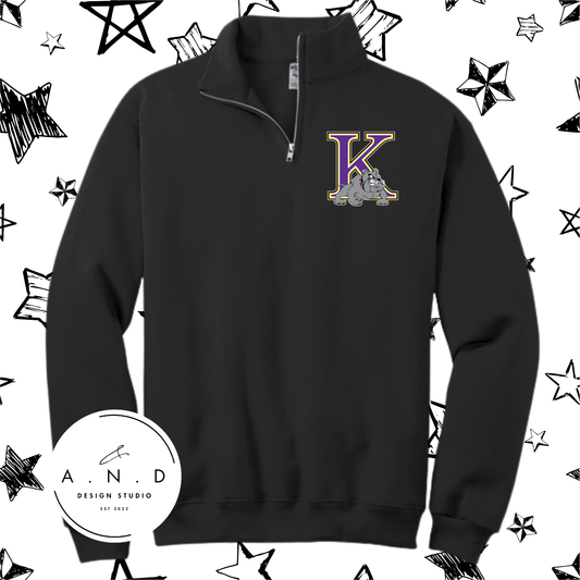 Kearney Bulldogs - Fleece Quarter Zip