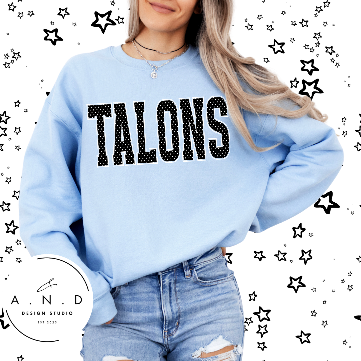 TALONS polka dot