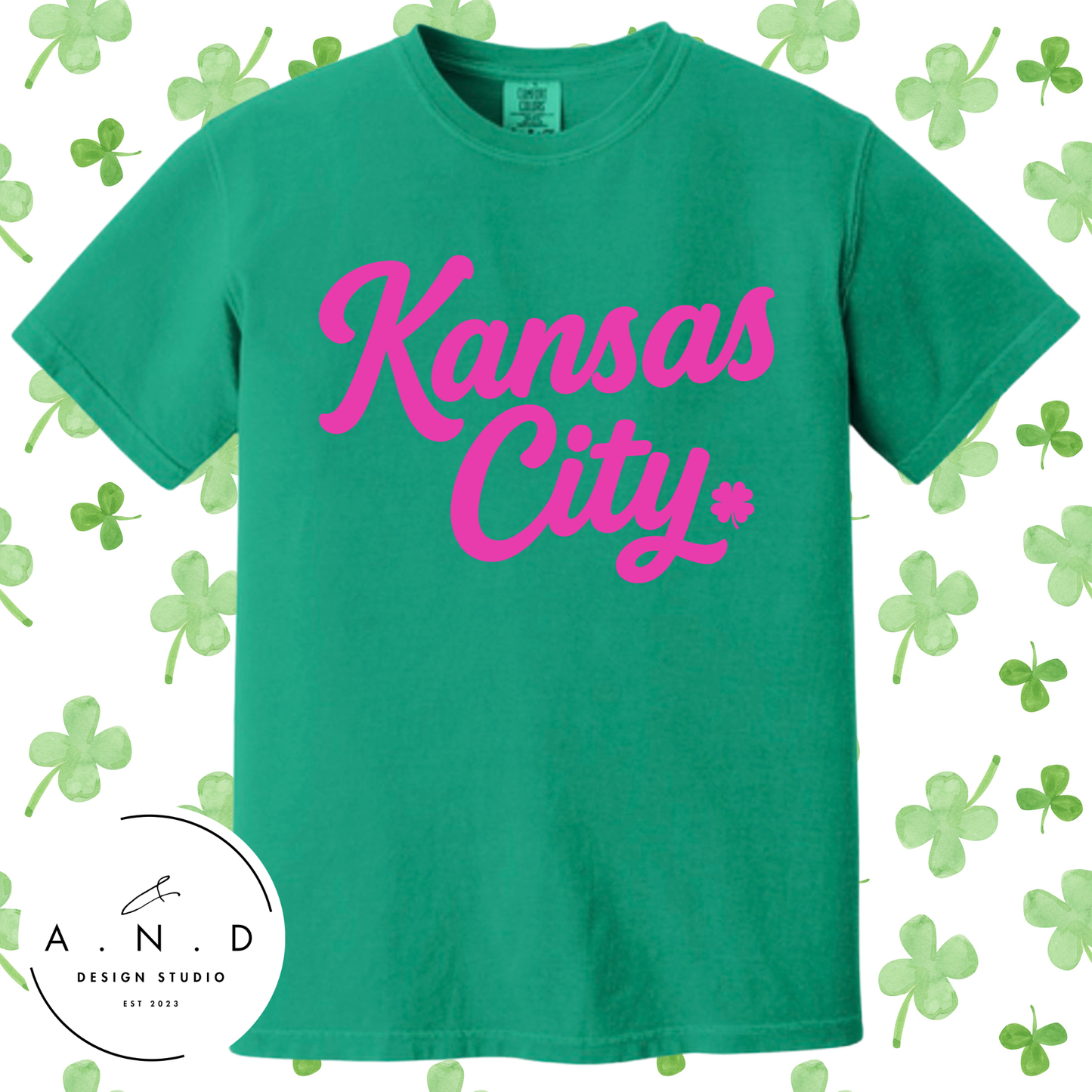 Kansas City Script Shamrock