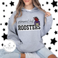 Pleasant Hill Roosters Block Distressed