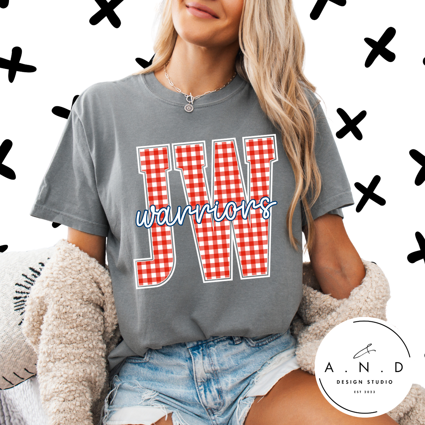 James Walker Warriors Gingham