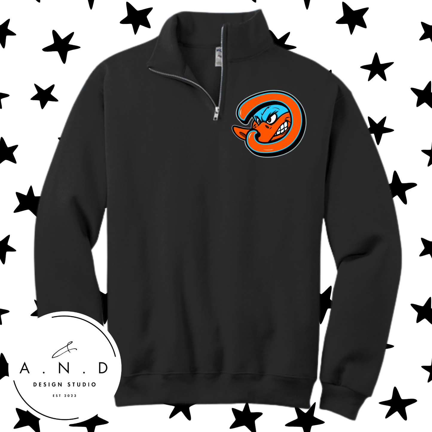 Ducks- Fleece Quarter Zip