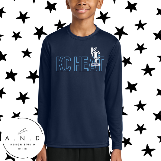 KC Heat- performance tees