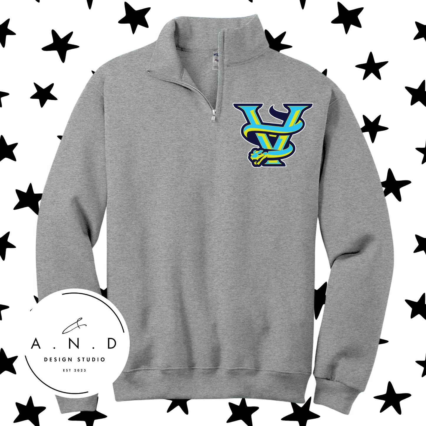 KC Venom- Fleece Quarter Zip
