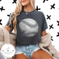 Distressed Softball/Baseball