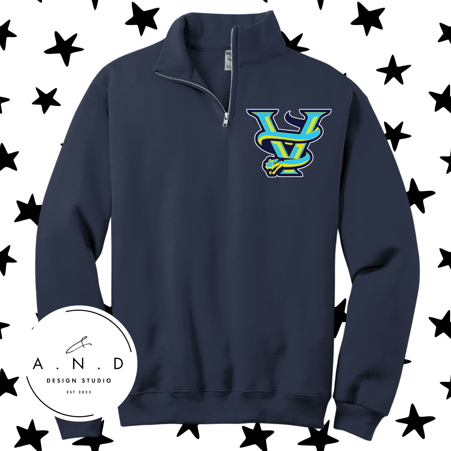 KC Venom- Fleece Quarter Zip