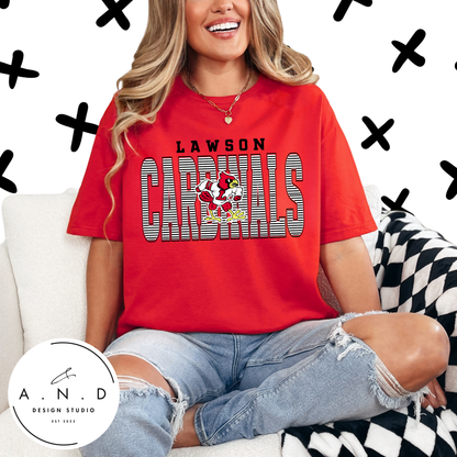 Lawson Cardinals Stripe