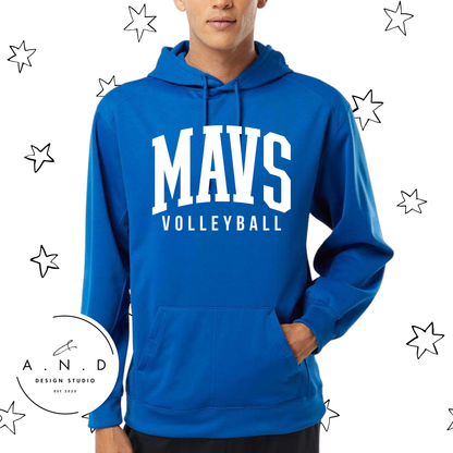 MAVS Volleyball Performance Hoodie