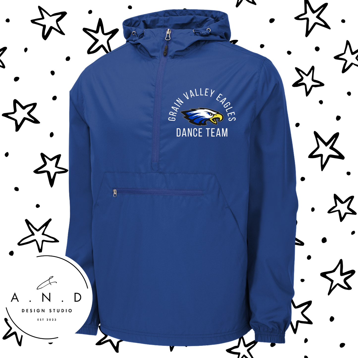 Grain Valley Dance Team pocket- Windbreaker