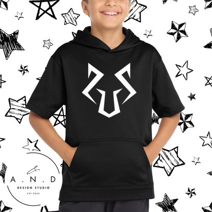Spy- Fleece Short Sleeve Hooded Pullover