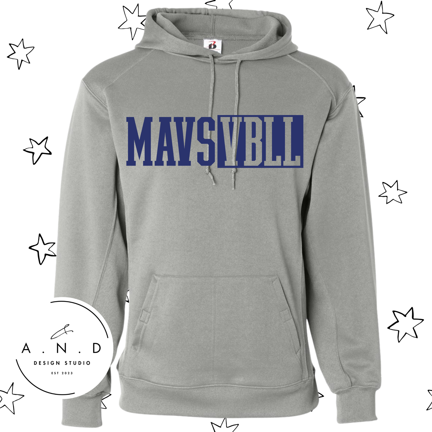 MAVS Volleyball Performance Hoodie