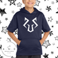 Spy- Fleece Short Sleeve Hooded Pullover