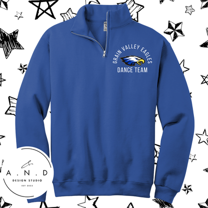Grain Valley Dance Team pocket- Fleece Quarter Zip