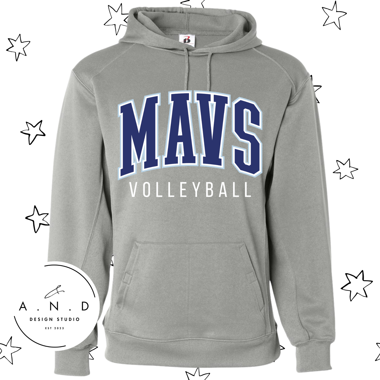 MAVS Volleyball Performance Hoodie
