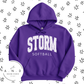 STORM Softball polka dots