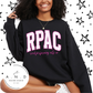 RPAC polka dots (pink)