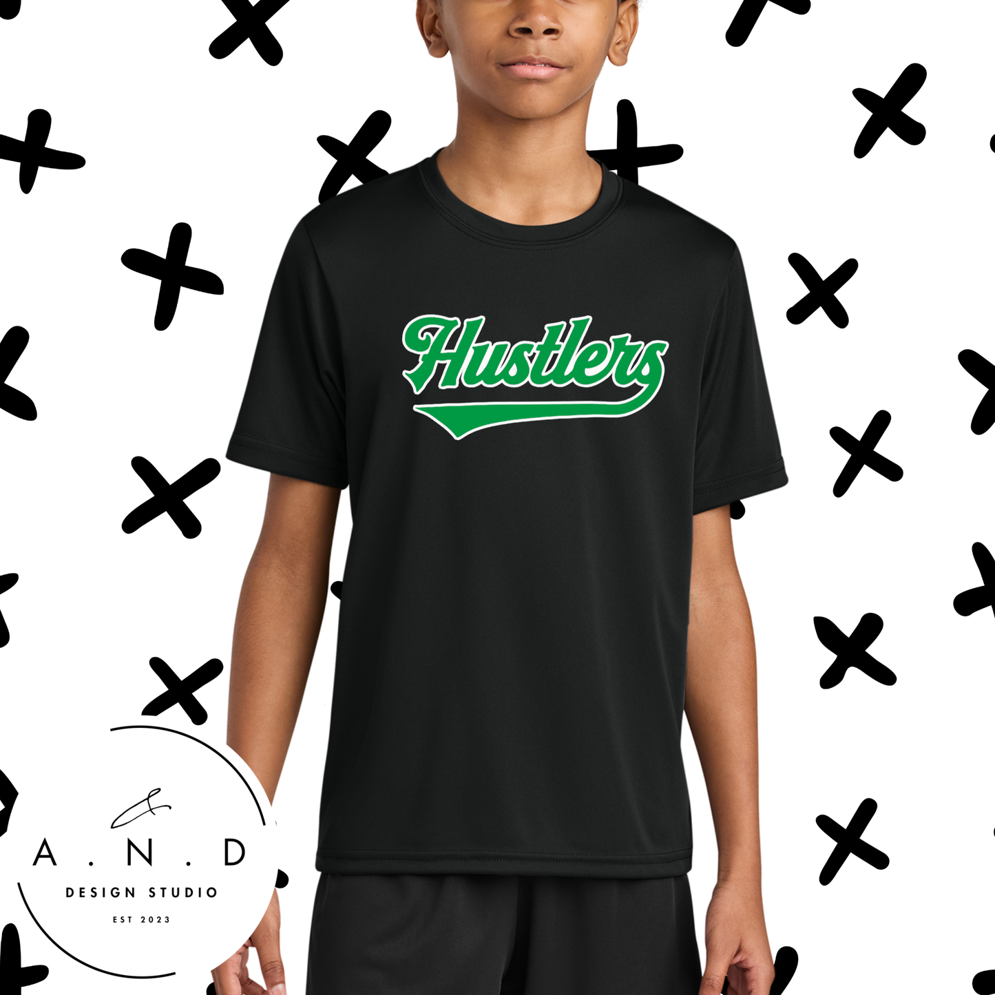 Hustlers- performance tee
