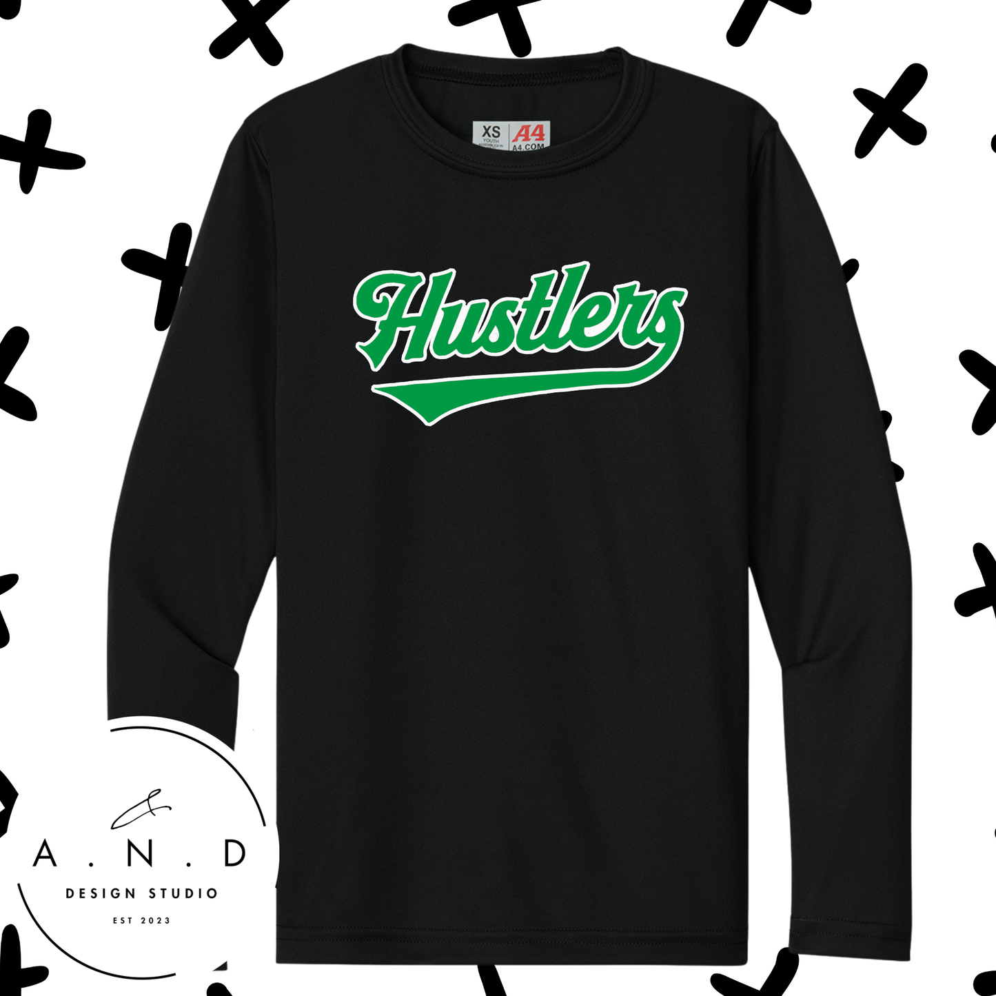 Hustlers- performance tee
