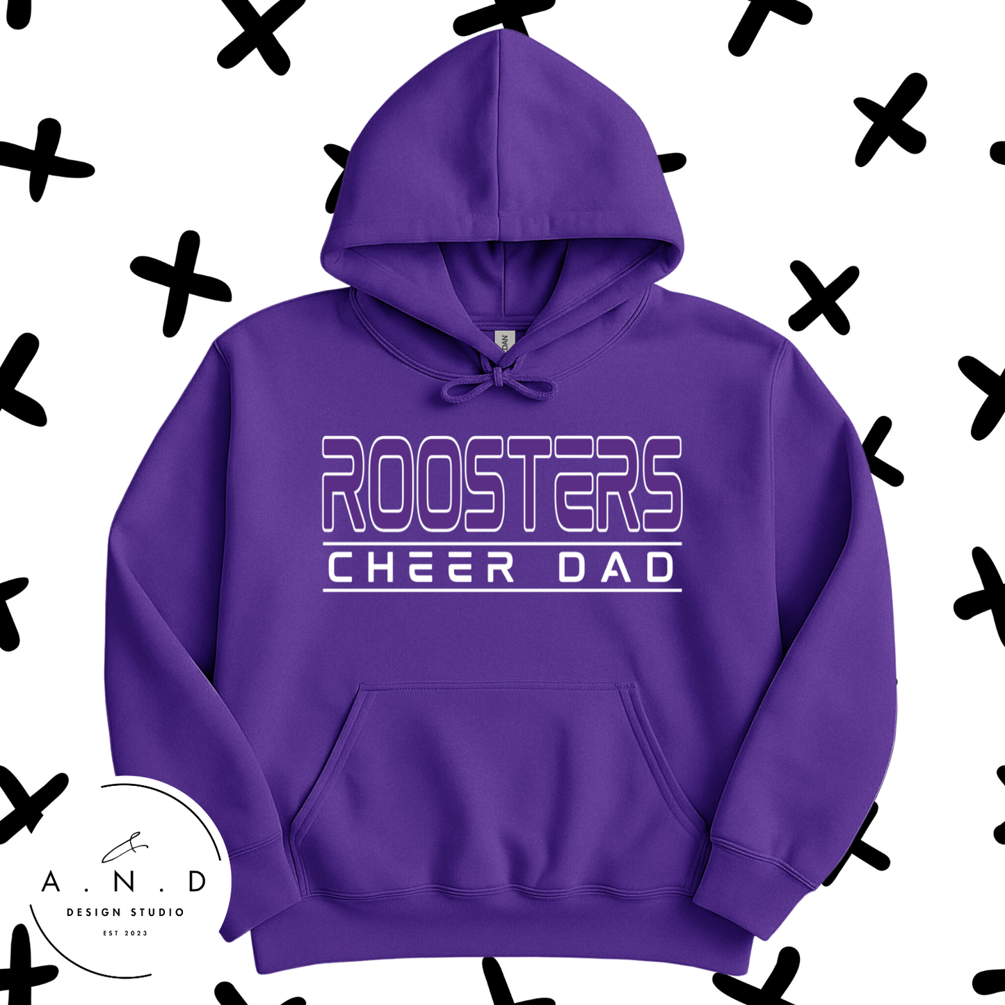 Roosters Cheer Dad