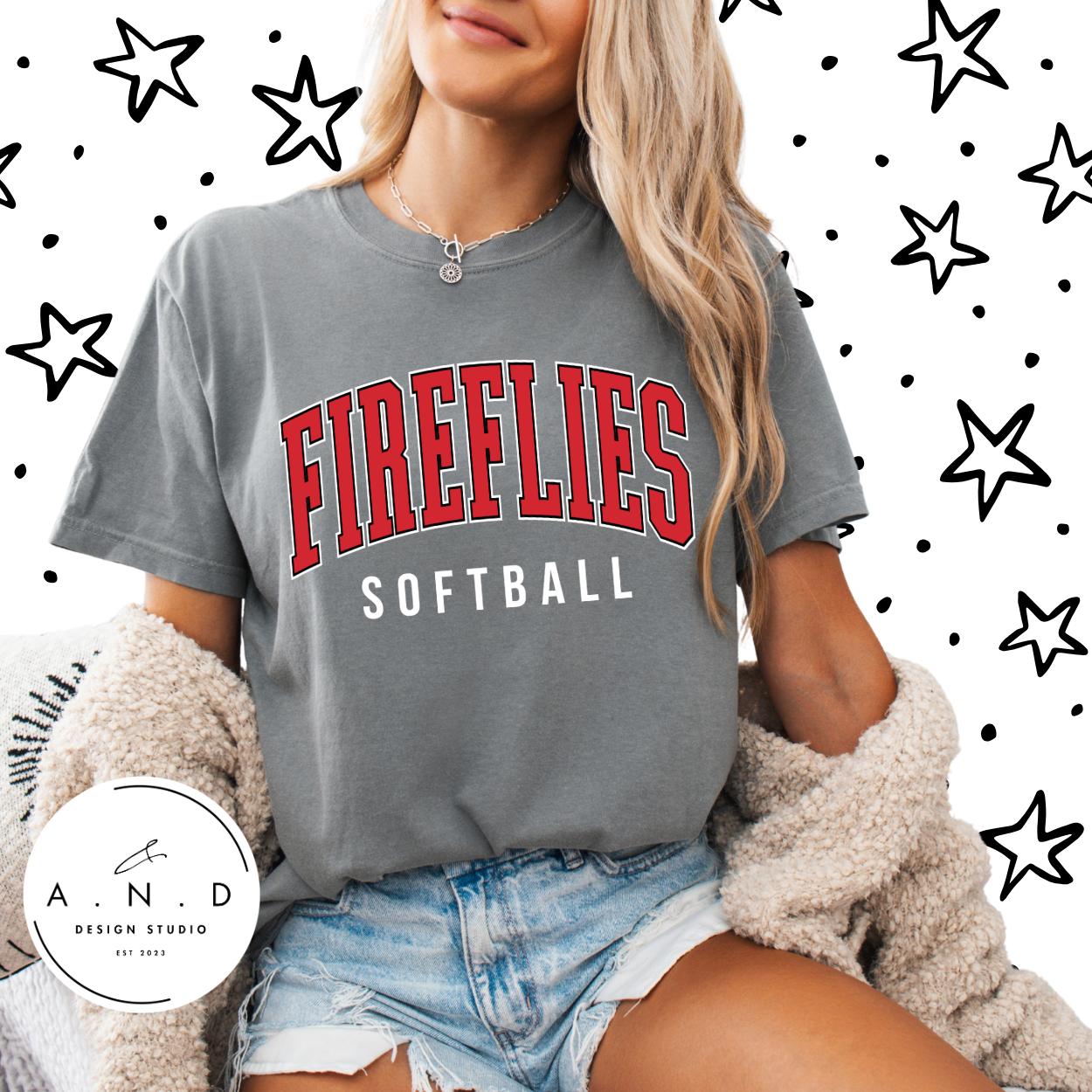 Fireflies Softball stacked