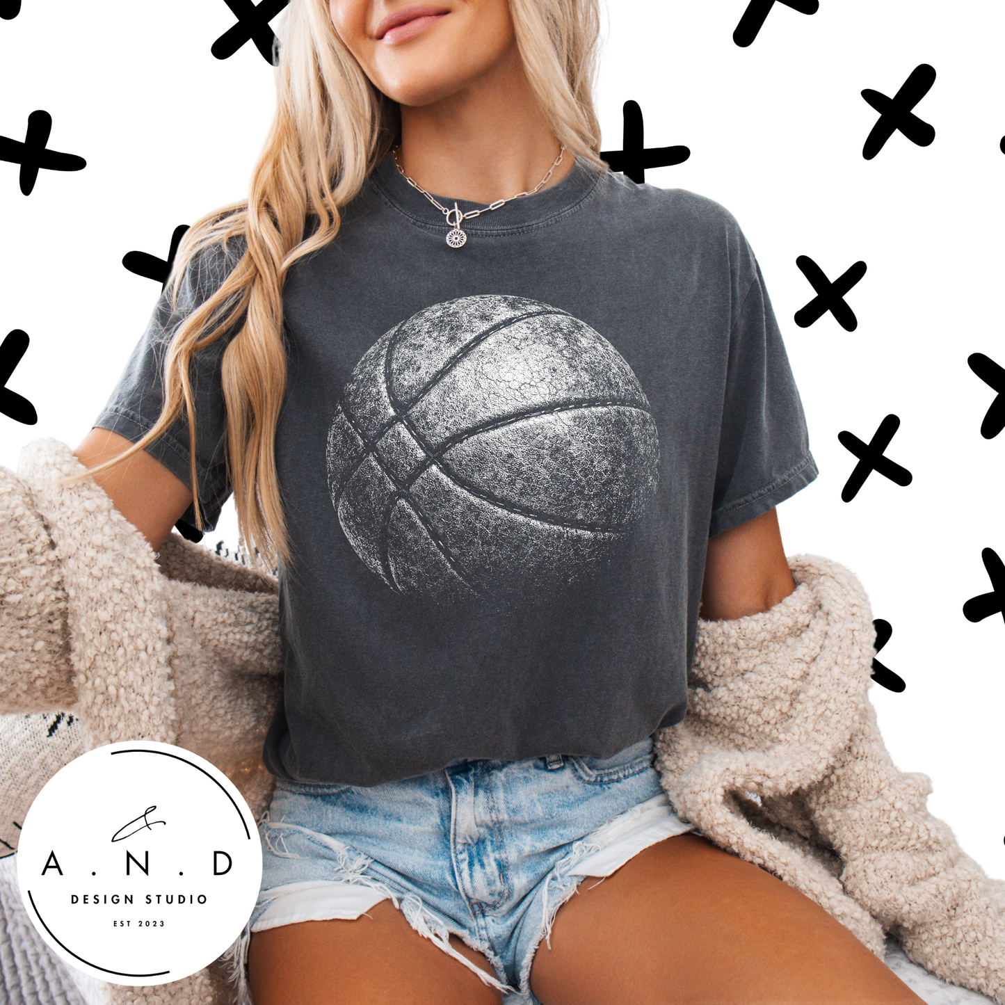 Distressed Basketball