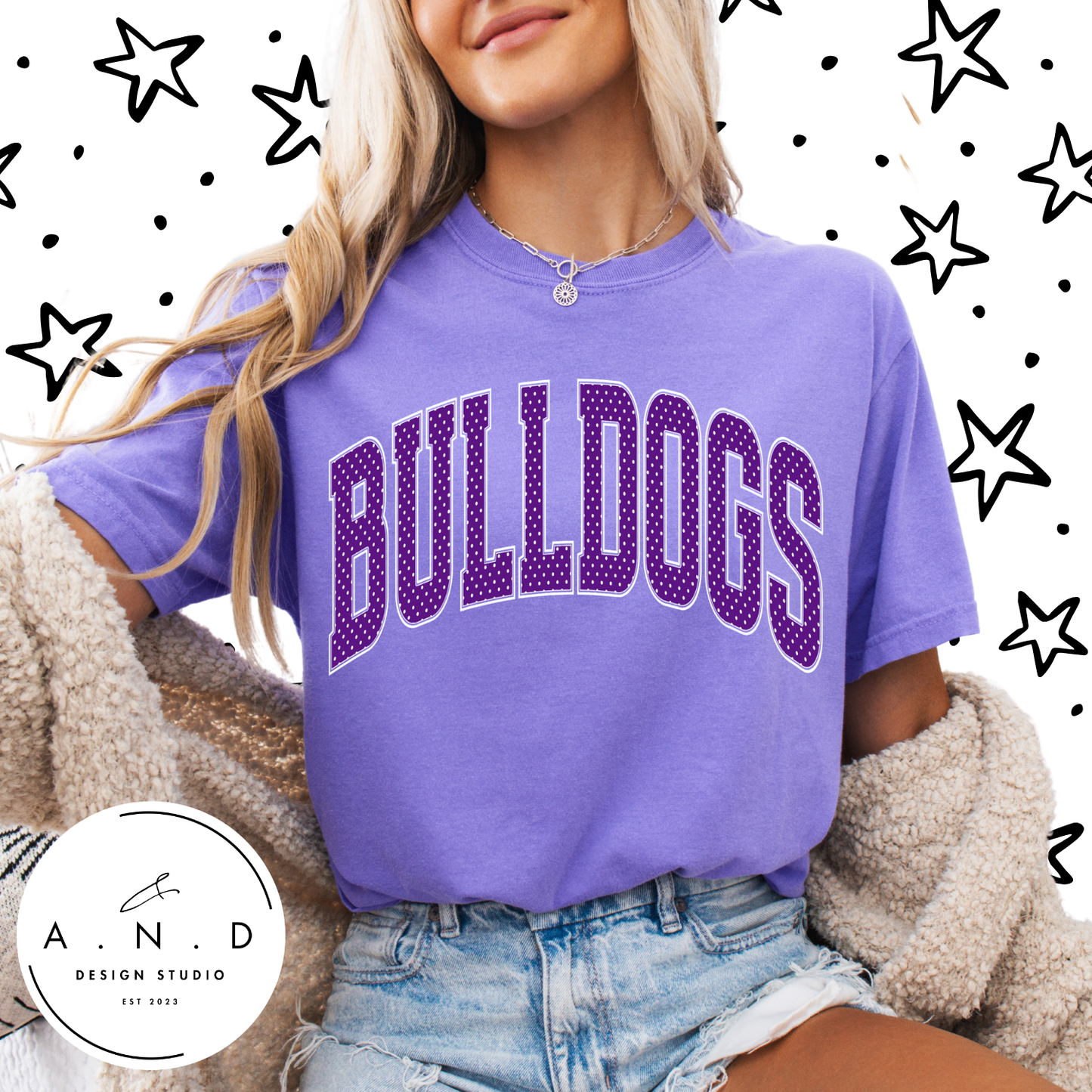 BULLDOGS Polka Dot