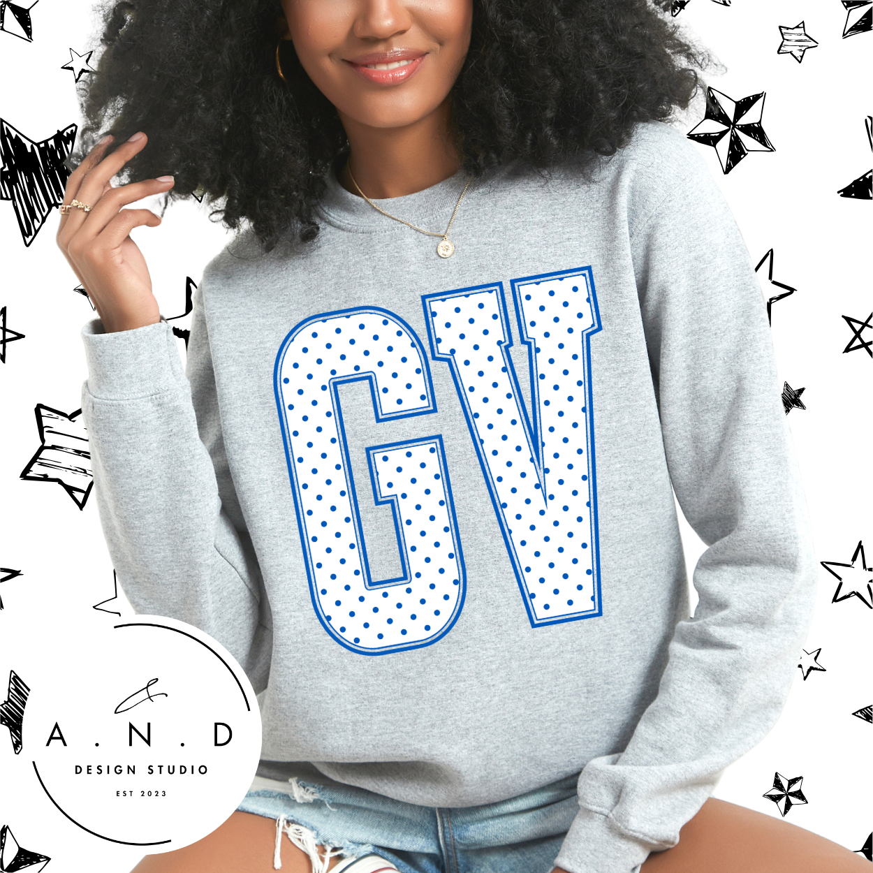 GV Varsity Polka Dot