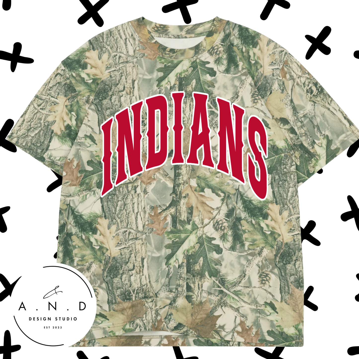 Indians Camo (Green, Grey, Duck)