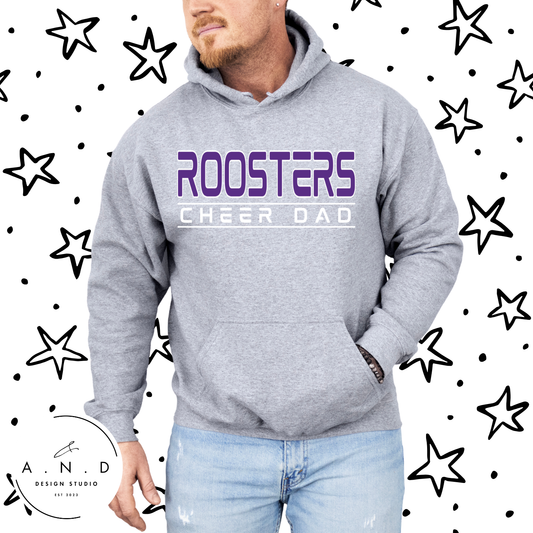 Roosters Cheer Dad