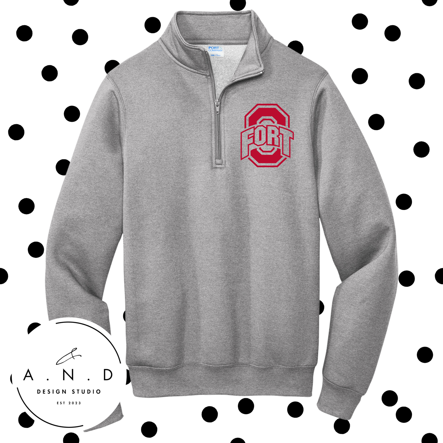 Indians- Fleece Quarter Zip