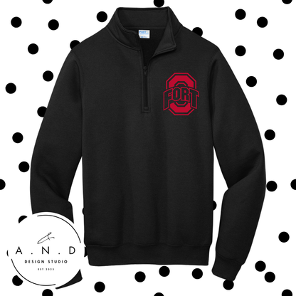 Indians- Fleece Quarter Zip