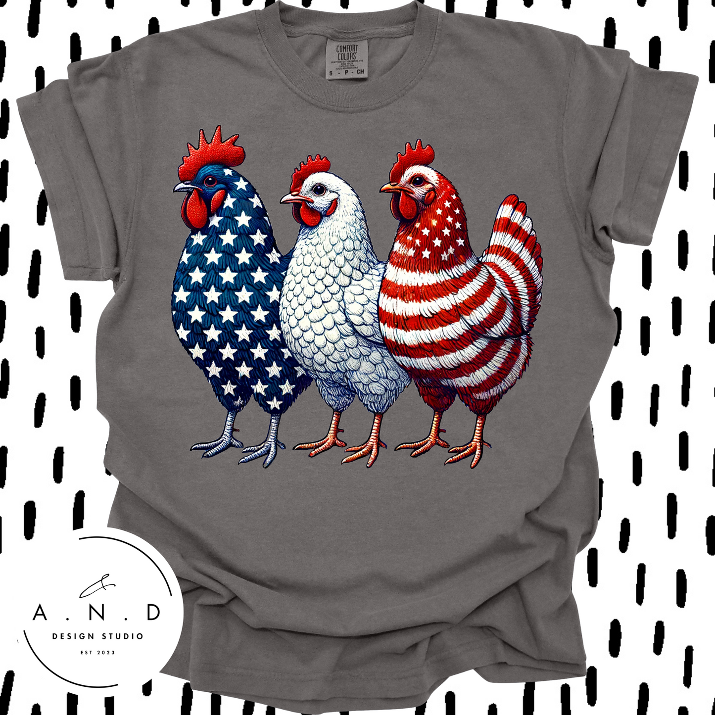 RED, WHITE, & CHICKEN