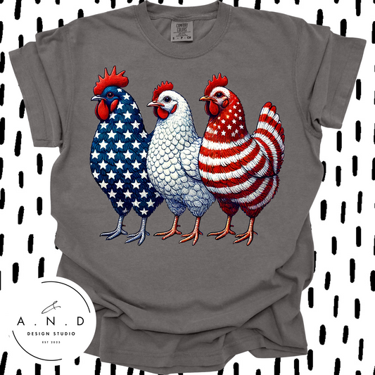 RED, WHITE, & CHICKEN