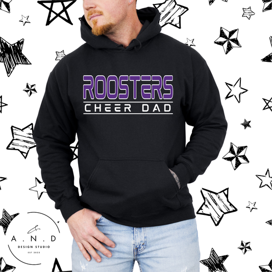 Roosters Cheer Dad