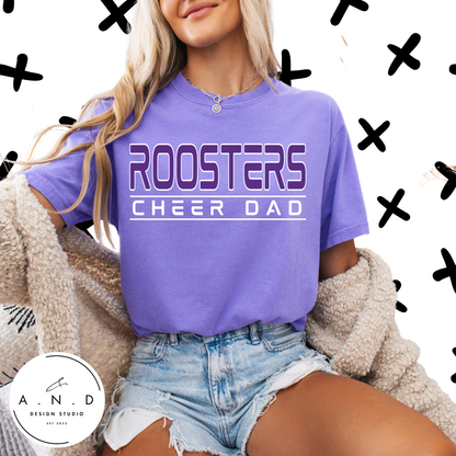 Roosters Cheer Dad