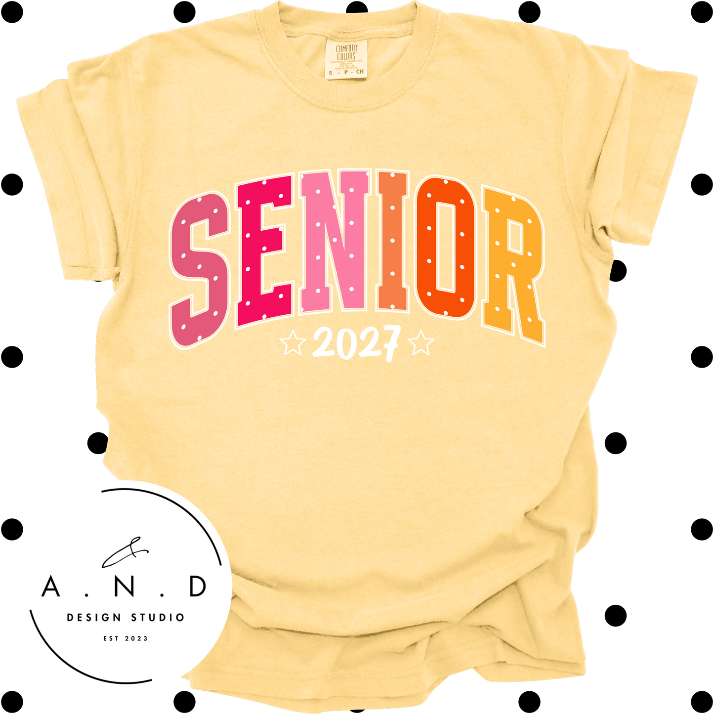 SENIOR 2027 Polka Dots