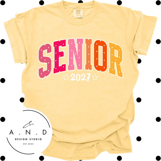 SENIOR 2027 Polka Dots