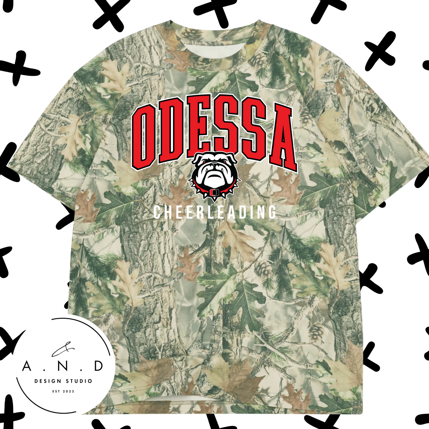 Odessa Cheerleading Vintage Camo/Vintage Leopard
