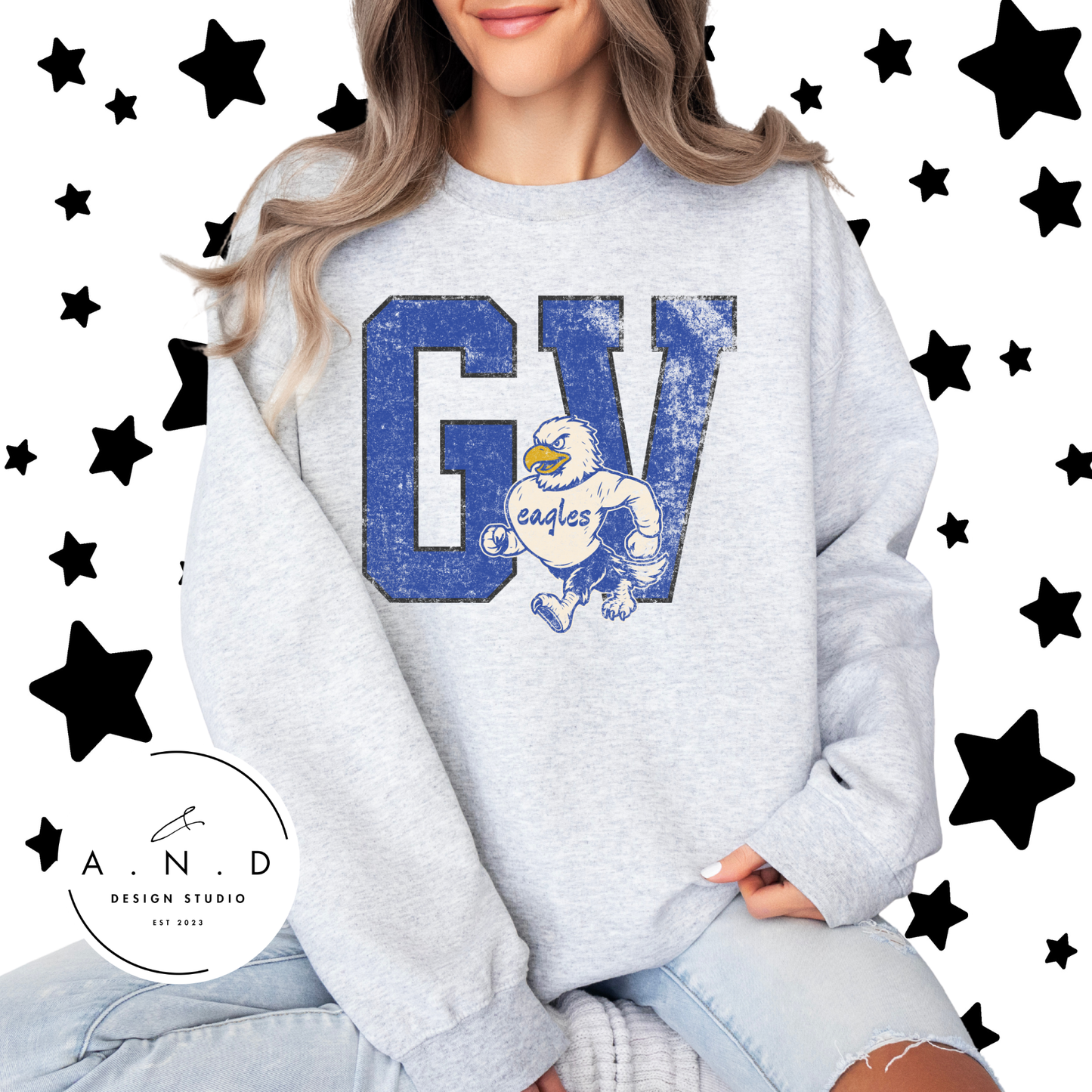 GV Distressed Eagle