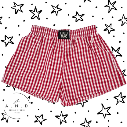 Gingham Shorts