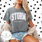 STORM Softball polka dots