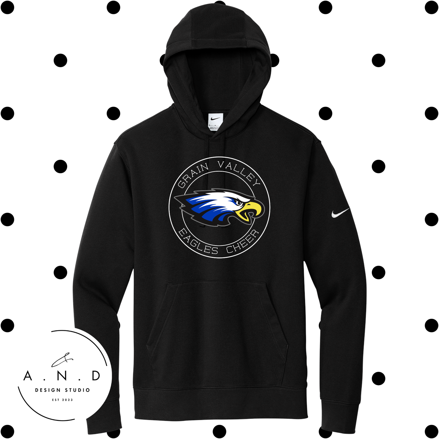 Grain Valley Eagles Cheer Circle- Nike