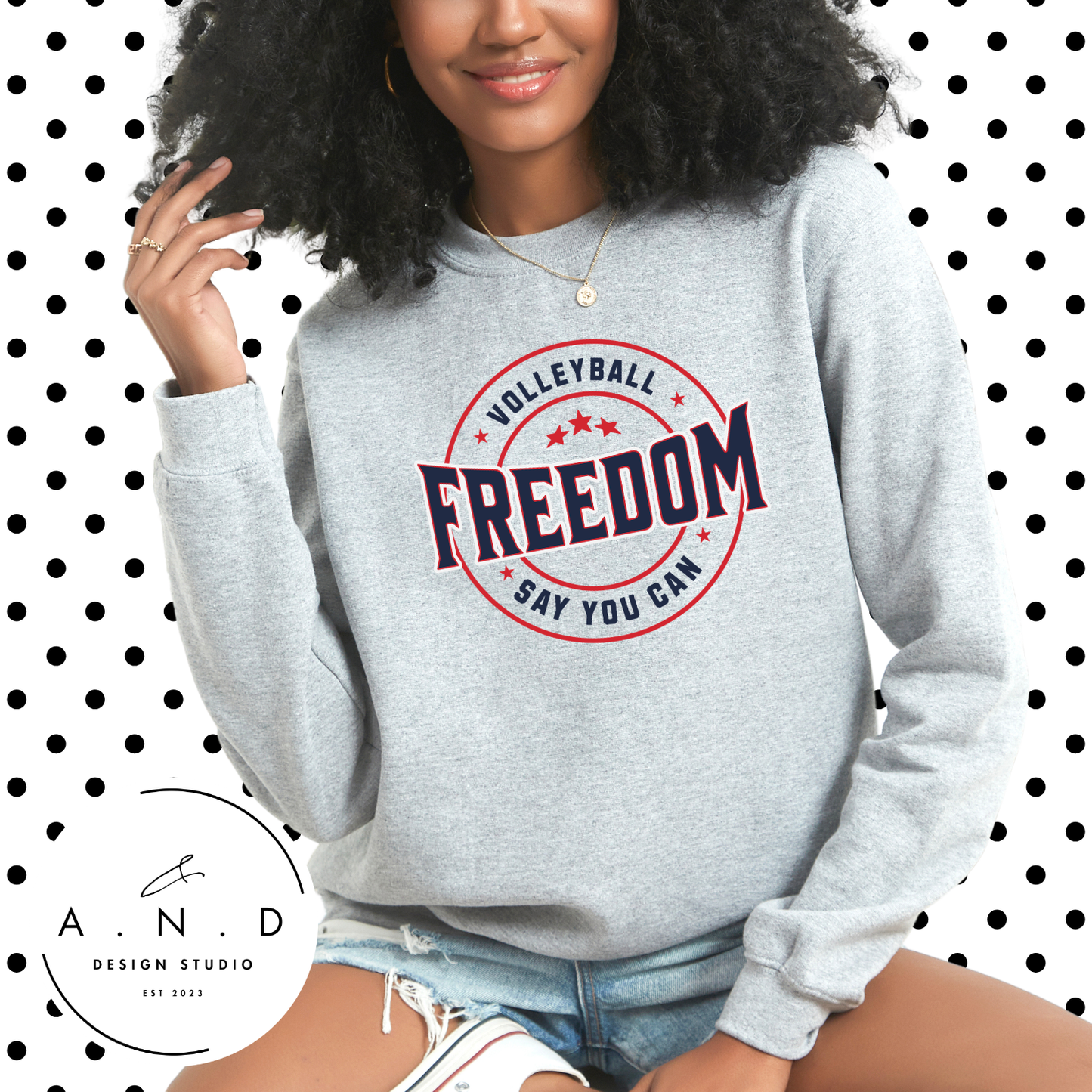 Freedom Volleyball Circle- say you can