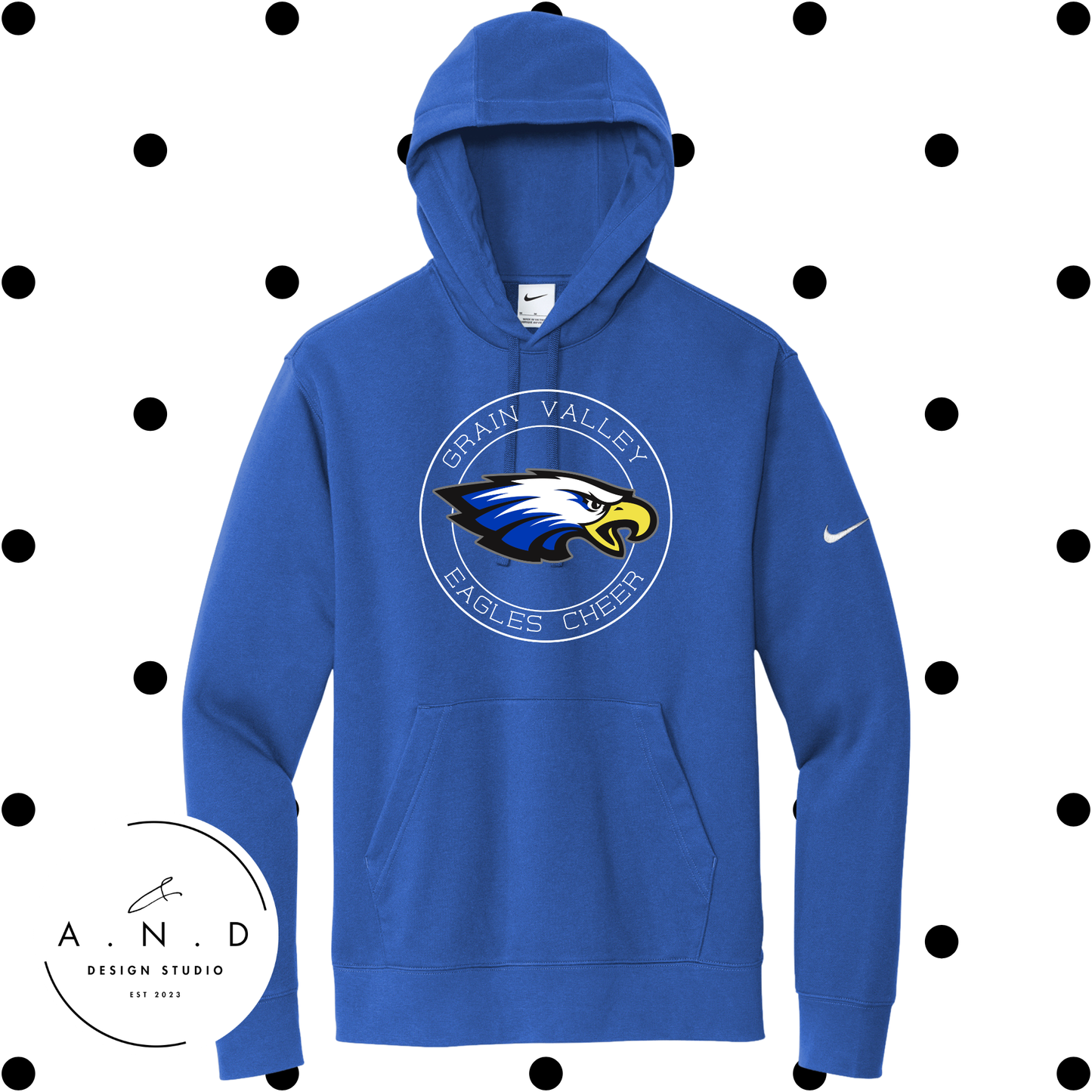 Grain Valley Eagles Cheer Circle- Nike