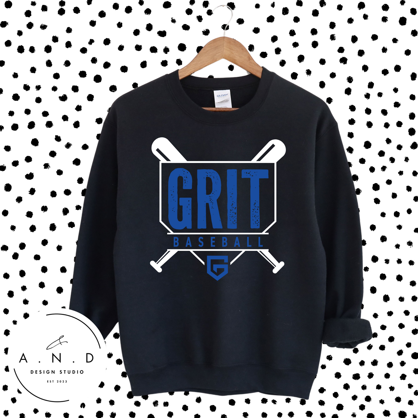 KC Grit Home Plate Logo