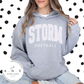 STORM Softball polka dots