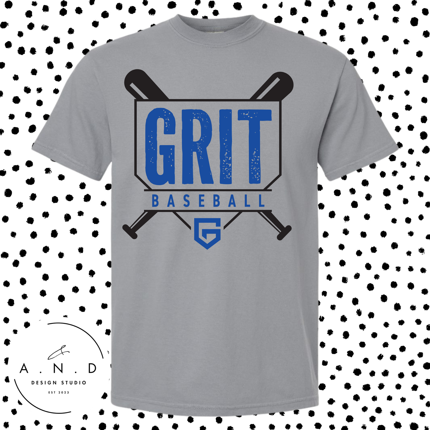 KC Grit Home Plate Logo