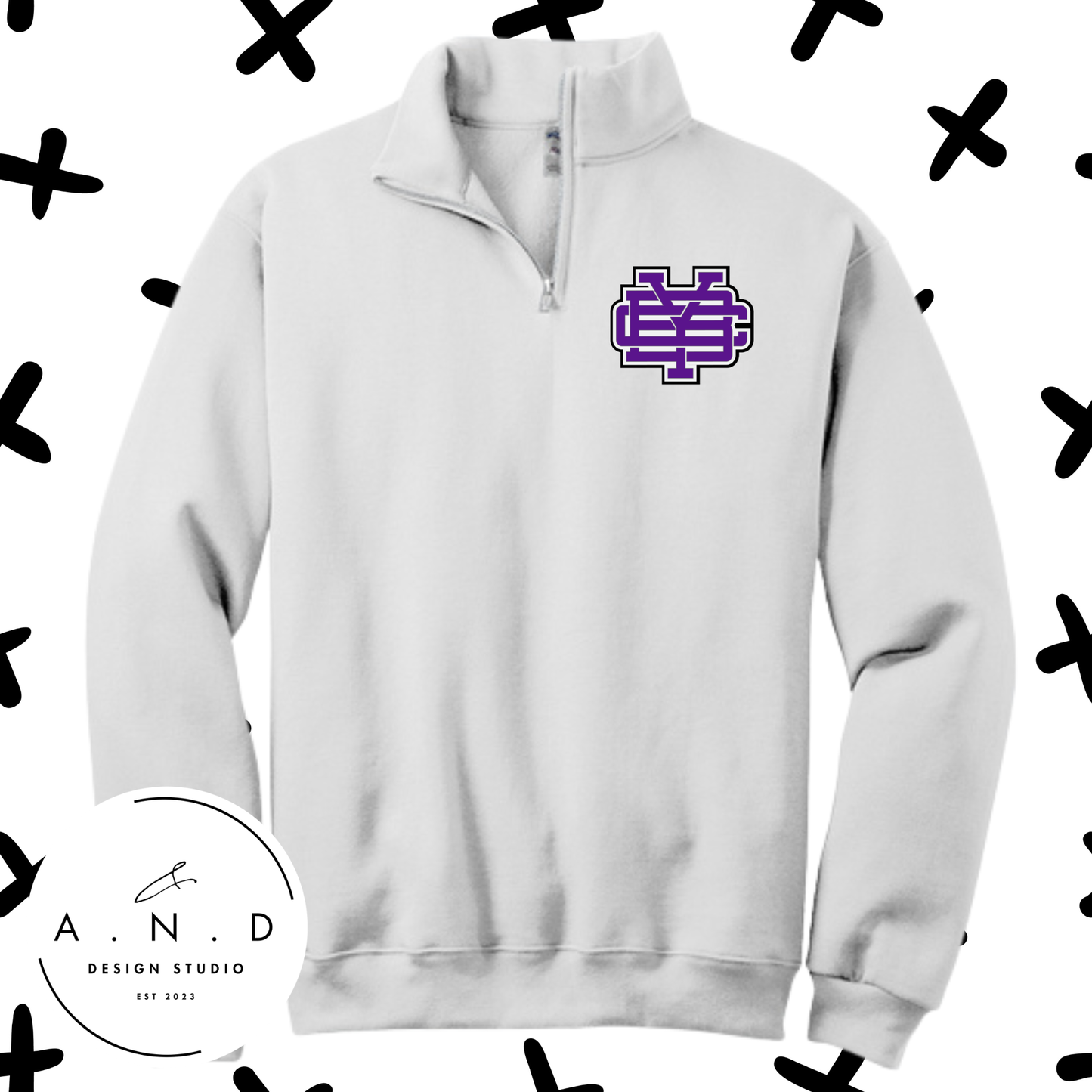 YBC Fleece Quarter Zip