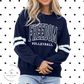 **PRE-ORDER** Freedom Varsity Stripe Lightweight Sweatshirt